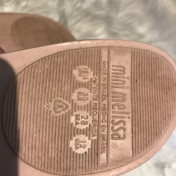 Mini Melissa Blush Ultragirl 101 Dalmatian Shoes US 12k - Picture 8 of 8